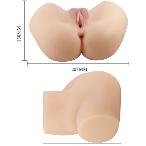 Vagina y ano realísticos vibrador hailey