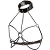 Calexotics euphoria arnés de cuello de cadena talla grande