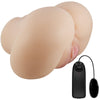 Vagina y ano realísticos vibrador luna
