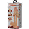 Pretty sliding skin series dildo realístico con ventosa piel deslizante 26 cm