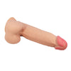 Pretty sliding skin series dildo realístico con ventosa piel deslizante 21.8 cm