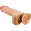 Pretty sliding skin series dildo realístico con ventosa piel deslizante 20.6 cm