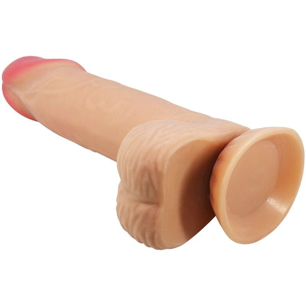 Pretty sliding skin series dildo realístico con ventosa piel deslizante 20.6 cm