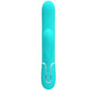 Perlita vibrador Punto G 3 en 1 multifunción verde agua
