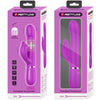 Vibrador rabbit perlas violeta