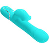 Vibrador rabbit perlas verde agua