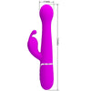 Dejon vibrador rabbit 3 en 1 multifunción violeta