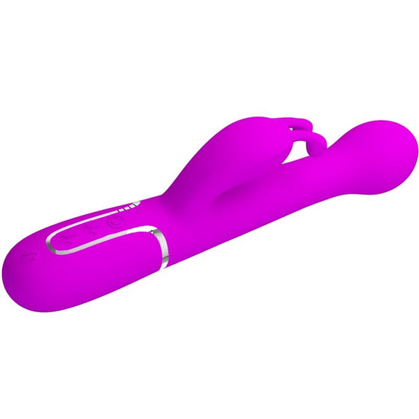 Dejon vibrador rabbit 3 en 1 multifunción violeta