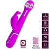 Dejon vibrador rabbit 3 en 1 multifunción violeta