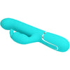 Vibrador coale rabbit perlas verde agua