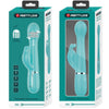 Dejon vibrador rabbit 3 en 1 multifunción verde agua