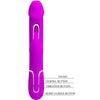 Kampas vibrador rabbit 3 en 1 multifunción con lengua fucsia