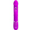Kampas vibrador rabbit 3 en 1 multifunción con lengua fucsia
