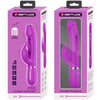 Kampas vibrador rabbit 3 en 1 multifunción con lengua fucsia