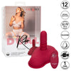 Calexotics rider masajeador doble motor control remoto rojo