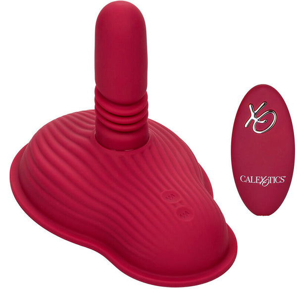 Calexotics rider masajeador doble motor control remoto rojo