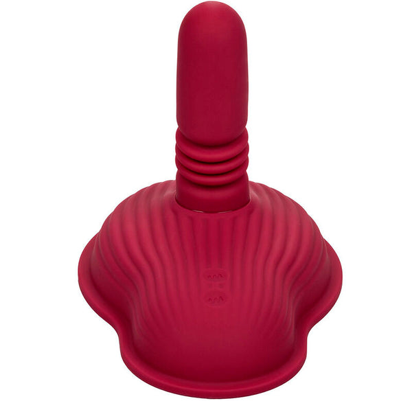 Calexotics rider masajeador doble motor control remoto rojo