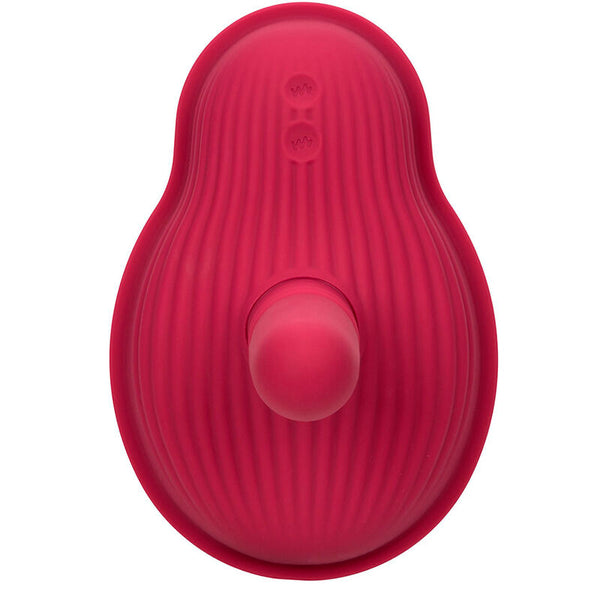 Calexotics rider masajeador doble motor control remoto rojo