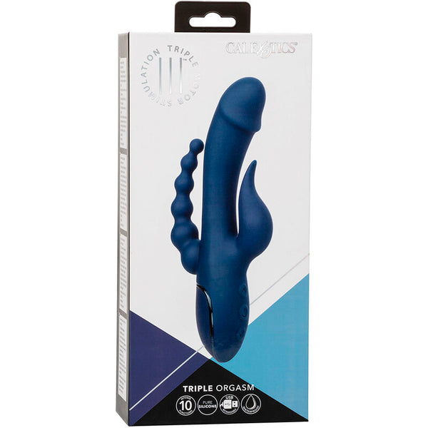 Vibrador triple orgasm azul
