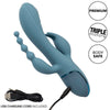 Vibrador triple éxtasis gris