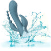 Vibrador triple éxtasis gris