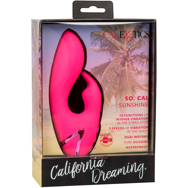 Vibrador rabbit So Cal Sunshine fucsia
