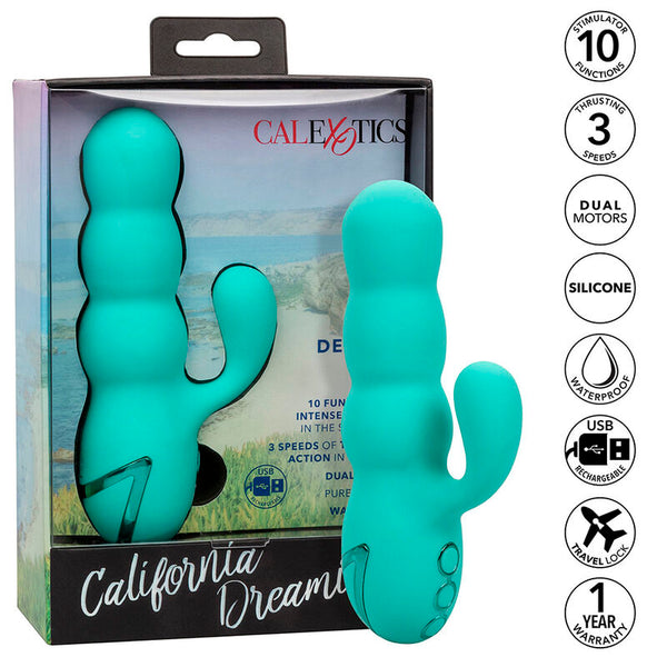 Del mar diva vibrador rabbit verde agua