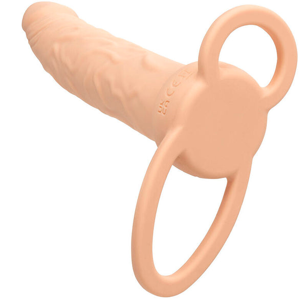 Calexotics performance maxx doble penetrador recargable piel claro