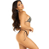 Leg bikini diamantes fucsia