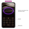 Vibrador Pretty Baird para Punto G con 12 vibraciones y app lila