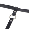 Subblime arnés de pierna cadena cuero negro talla única