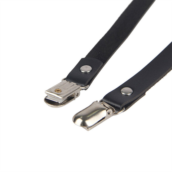Subblime arnés de pierna cadena cuero negro talla única