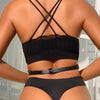 Subblime arnés de pecho cadenas cuero negro talla única