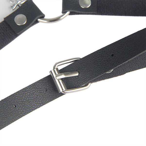 Subblime arnés forma cinturon cuero negro talla única