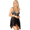 Subblime babydoll tela tul pecho encaje l xl
