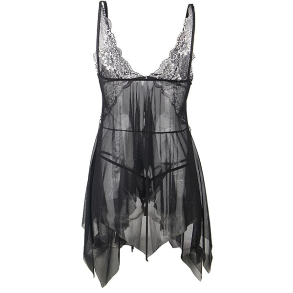 Subblime babydoll tela tul pecho encaje