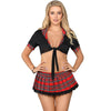 Subblime disfraz de colegiala sexy con top l xl