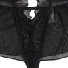 Subblime teddy cuello halter espalda descubierta encaje negro