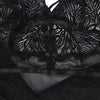 Subblime babydoll con tirantes ajustables de encaje negro