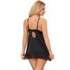 Subblime babydoll con estampado floral pecho negro
