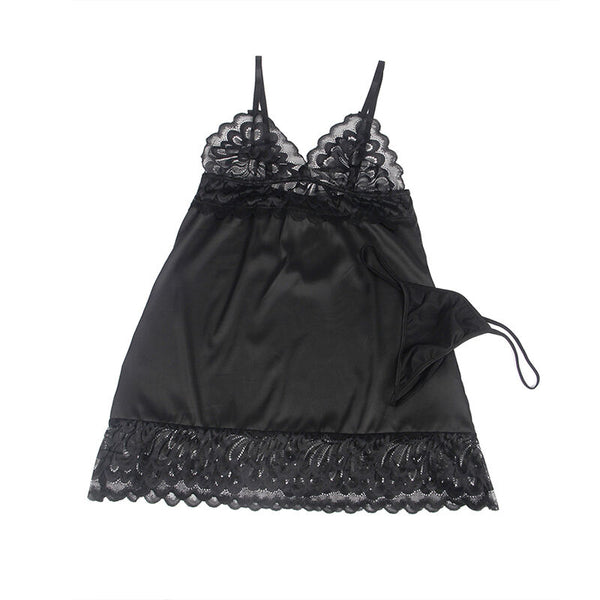 Subblime babydoll con estampado floral pecho negro
