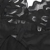 Subblime babydoll con estampado floral pecho negro