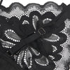 Subblime babydoll con estampado floral pecho negro