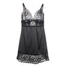 Subblime babydoll con estampado floral pecho negro