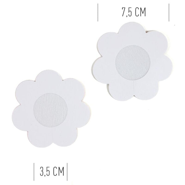 Secretplay wow boobs! cubre pezones flor