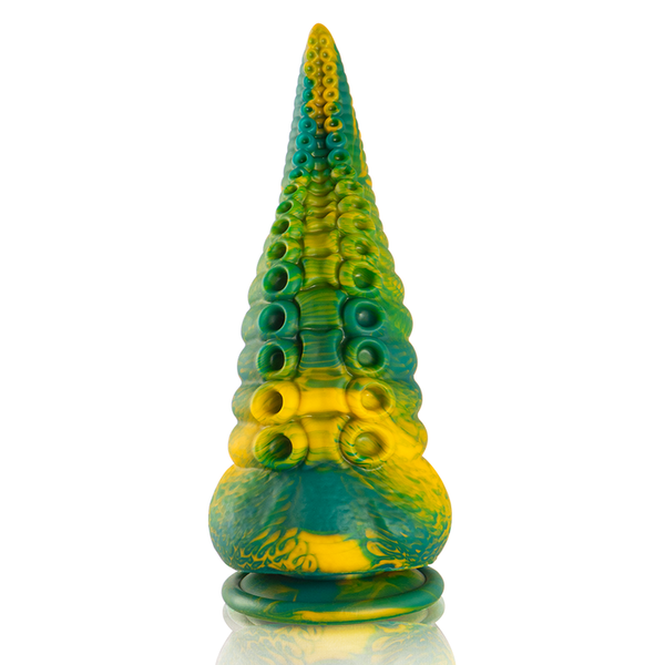 Epic cetus dildo tentáculo verde tamaño grande