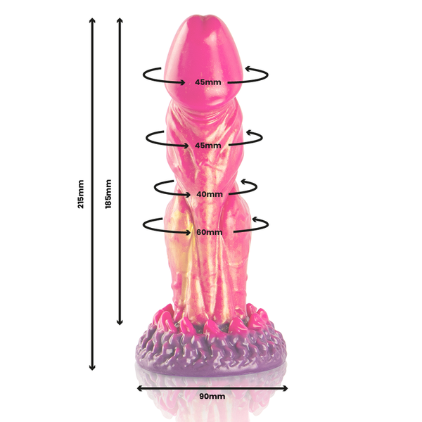 Epic cerberus dildo fuego mitológico