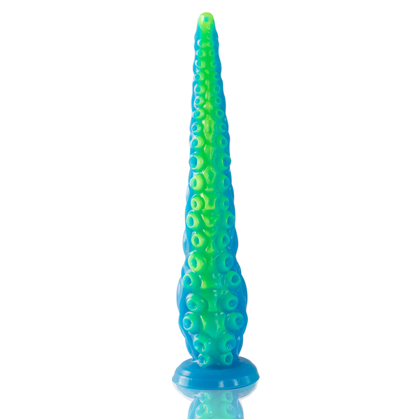Epic scylla dildo tentáculo fino fluorescente tamaño grande