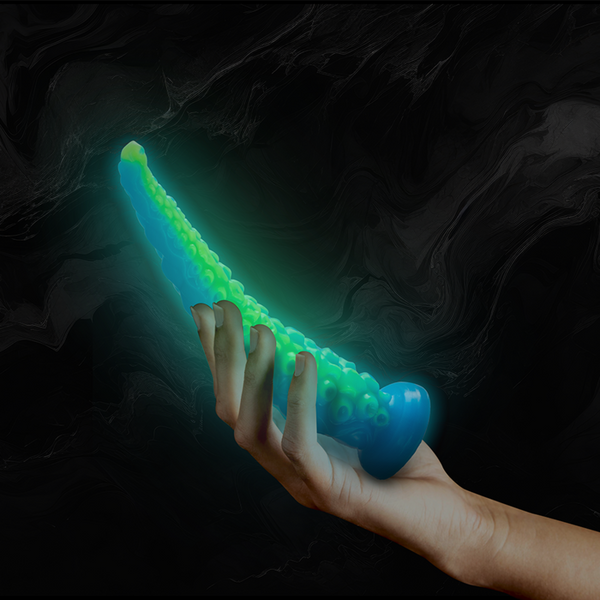 Epic scylla dildo tentáculo fino fluorescente tamaño pequeño