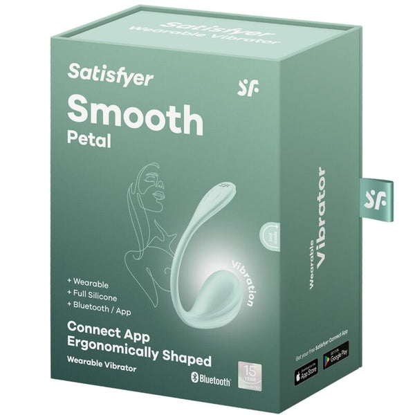Smooth petal estimulador Punto G verde agua